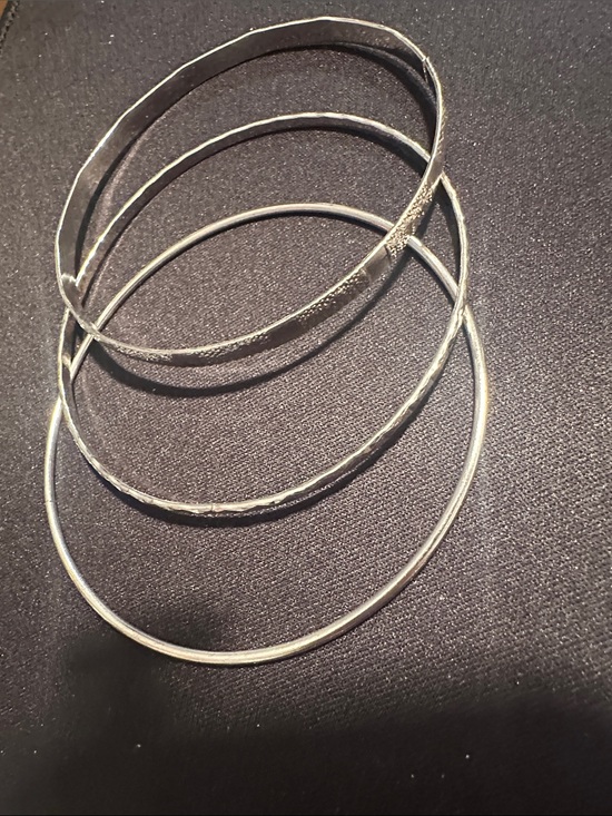 Jewelry - Silver Tone Women’s Bangle Bracelet Set
243
